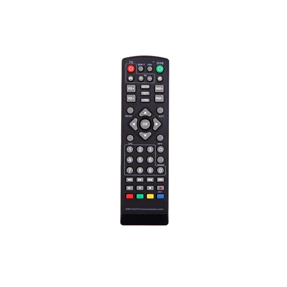 1Pc Remote Control Replacement Suitable for TV DVB-T2 Remote Control