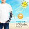DIDIBIRD ,3 Pairs Compression arm sleeve for Childs,UV Protection Sun Cooling Sleeves to Cover Arm,Tattoo Sleeve for Toddlers,Gifts for Kids(3 Colors) view 3