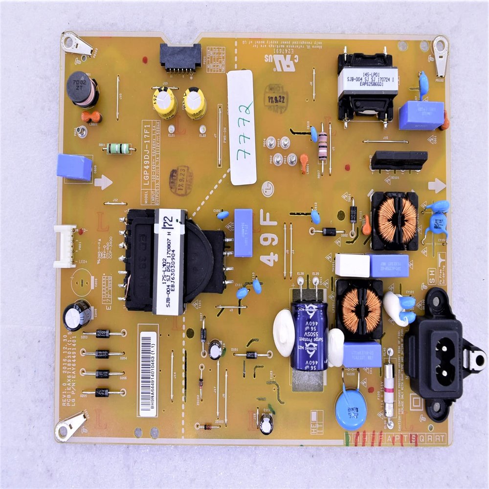 Shopelectronicz 49LJ5500-UA Power Supply for LG 7772 TV