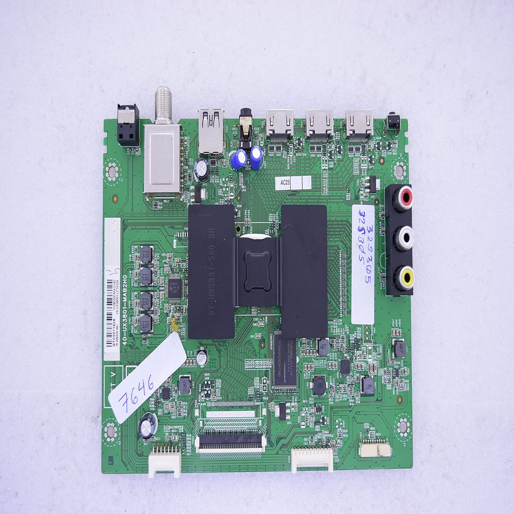 32S305 T8-28NA3R-MA1 V8-UX38001-LF1V028 Main Video Board for TCL 7646