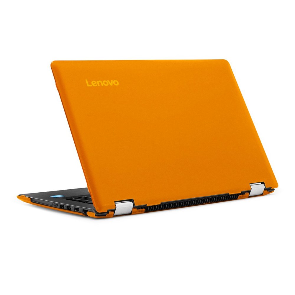 mCover Hard Case Compatible for 2020 14" Lenovo IdeaPad Flex-14API (81SS) Convertible Laptop (NOT Compatible with Other Flex 4-14/5-1470/6-14ARR Series) Computers (FLEX-14API-81SS Orange)