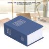 Mini Box,Simulation Book Security Money Jewelry Box,with Lock Keys,for Children and Friends(Blue) view 3
