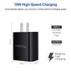 Android Phone Fast Charger,Quick3.0 USB Fast Wall Charger Plug Micro USB Cable 6FT Compatible for Samsung Galaxy J3 J5 J7 J8 S7 S6 A10 A02 A6 A01, LG Stylo 2 3 Plus, Moto G/X/E E4 E5 E6s E7 G5 Plus view 4
