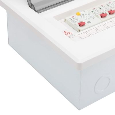 Distribution Box Consumer Unit, High Breaking Capacity and Quick Tripping Electric Distribution Box for Leak Switch