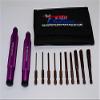 Roadtech Tool Set with Handles + Slot Pins + Phil Pins + Socket Wrench in Fashionable Tool Bag - Purple view 2