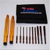 Roadtech Tool Set with Handles + Slot Pins + Phil Pins + Socket Wrench in Fashionable Tool Bag - Gold view 2