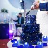 Honoson 12 Pcs Blue LED Tea Light Candle with 600 Pcs Artificial Blue Rose Petals for Romantic Night Proposal Valentine Anniversary Wedding Honeymoon view 2
