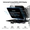 Desview T3 Teleprompter for Camera & Smartphone - Supports iPad/Tablet up to 10" - Beam Splitter Glass with Bluetooth Remote - Wide Angle Support for YouTube, TikTok & Live Streaming view 2