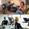 Desview T3 Teleprompter for Camera & Smartphone - Supports iPad/Tablet up to 10" - Beam Splitter Glass with Bluetooth Remote - Wide Angle Support for YouTube, TikTok & Live Streaming view 4