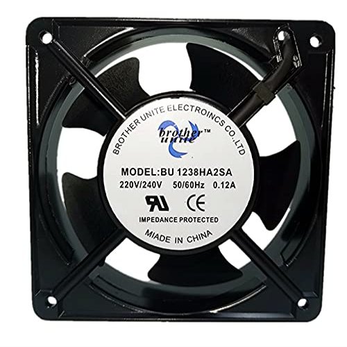 BU1238HA2SA Brother Unite 220/240V 0.12A 12012038mm Chassis Cooling Fan