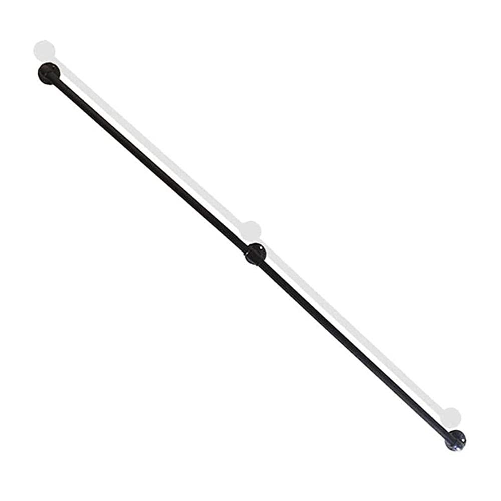 JLVAWIN Non-Slip Industrial Pipe Wall Mount Hand Rail, Easy to Install Handrails for Outdoor & Indoor Stairs, Iron Banister Rail, Safety Assist Handle-3FT