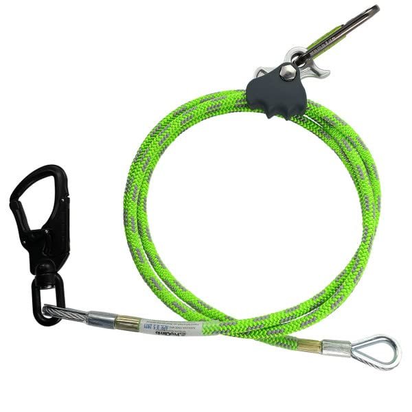 The Ultra Vine Arborist Flip Line Kit w/Aluminum Swivel Eye - 1/2" Diameter, 8' 10', 12' Arborist Rope Options (8)
