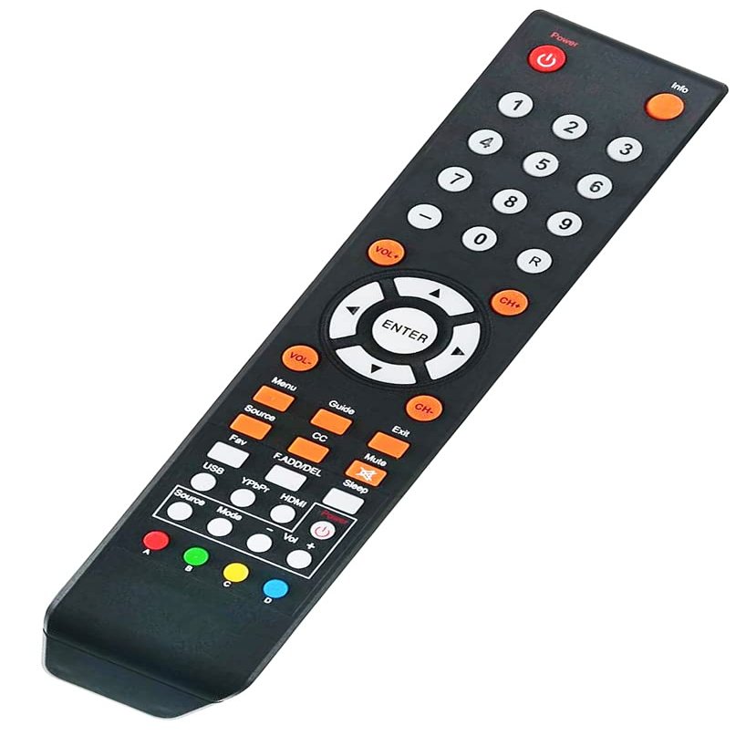 8142025270006C TV Remote Control Replacement for Sceptre TVs