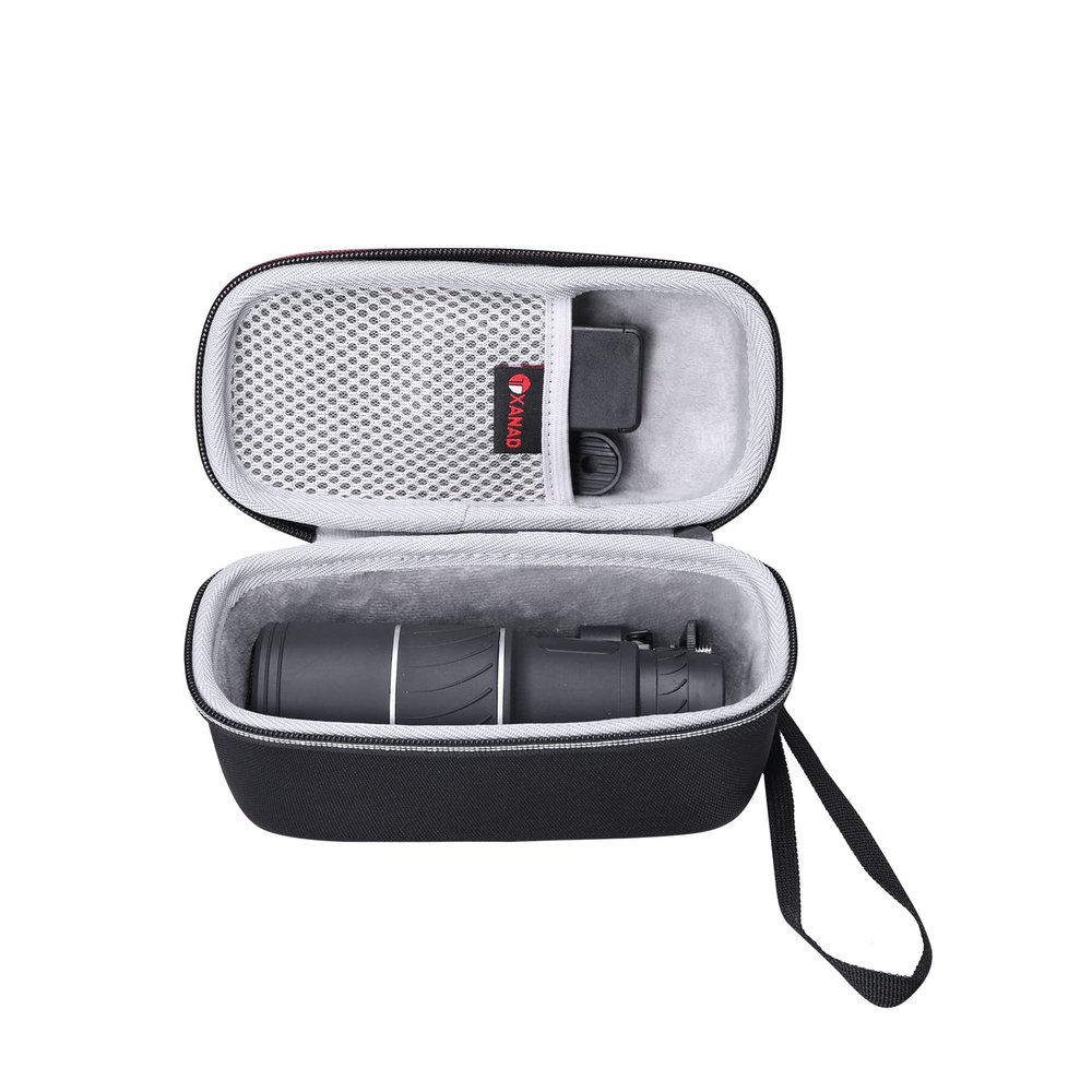 XANAD Monocular EVA Hard Case for Telescope Within Size 7.9 x 3.7 x 3.8 Inches - Travel Protective Carrying Storage Bag (Sale Case Only)