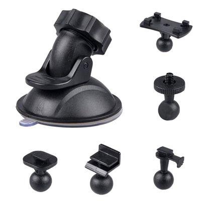 Hanzou Car Suction Cup For Cam Holder Vehicle Video Recorder on Windshield 5 Types