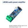 12pcs LM386 Audio Amplifier Module 200 Times Mono Audio Amplifier Board 5V-12V Input 10K Adjustable Resistance for EK1236 view 2