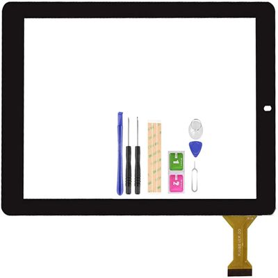New 10.1inch Screen Replacement for RJ988 VER.00 CLV10068A Tablet Touch Screen Digitizer Glass Panel Sensor Repair Lens Kits with Free Tools