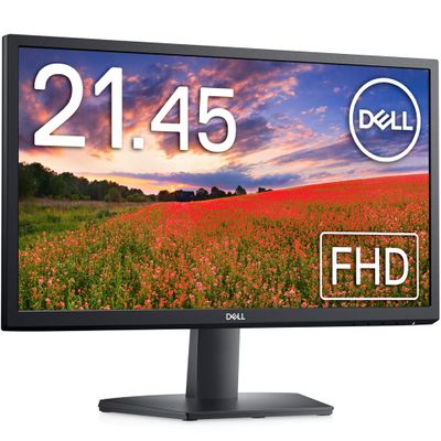 Dell Monitor 21.45" SE222H (3 Year Replacement Warranty/CIE1931 72% Full HD/Matte HDMI,VGA)
