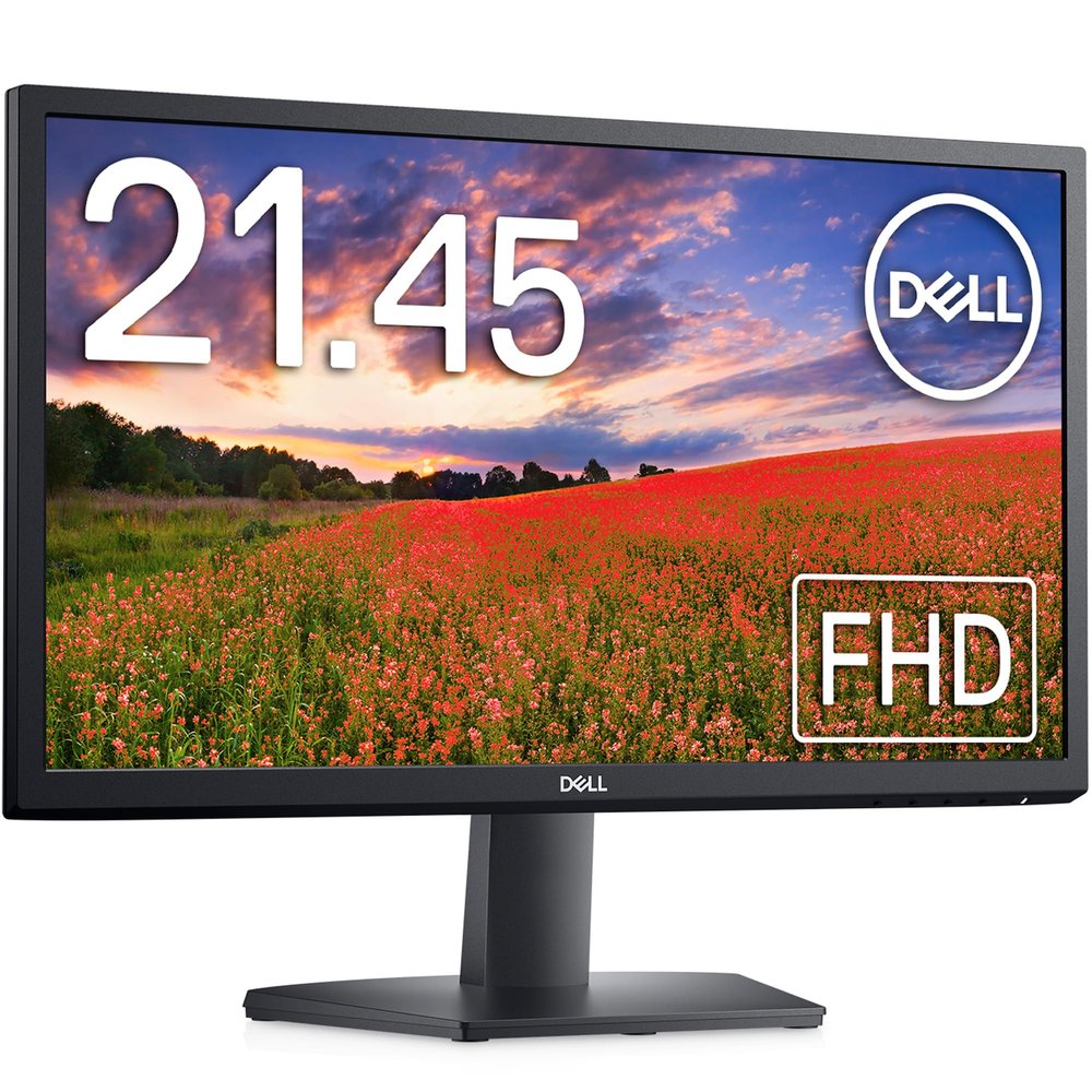 Dell Monitor 21.45" SE222H (3 Year Replacement Warranty/CIE1931 72% Full HD/Matte HDMI,VGA)