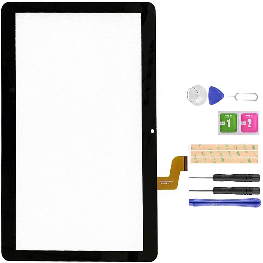 Screen Replacement for D2101GG2018015 Tablet PC New 10.1 inch Touch Screen Panel Digitizer Glass Panel Lens Kit with Free Tools