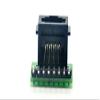 RJ458 Pin Connector with Breakout PCB Board view 3