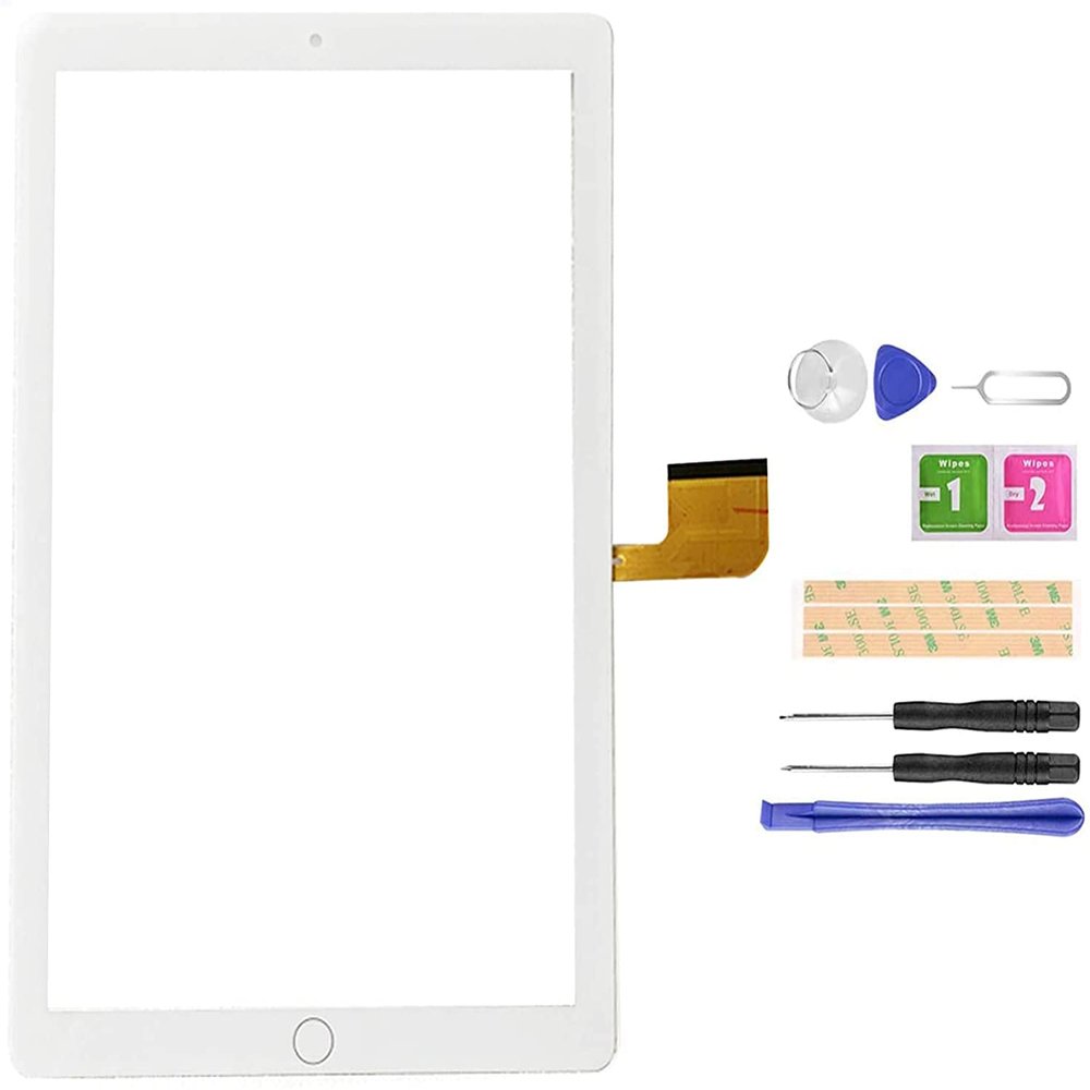 New Touch Screen Digitizer 10.1" Panel Lens Replacement DP101484-F8 for Tablet PC Repair Kits with Free Tools
