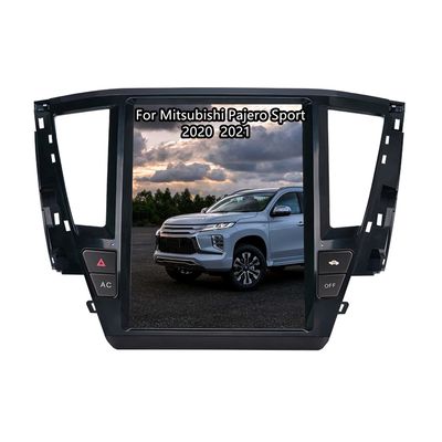 ZWNAV Android Tesla Style Touch Screen Radio for Mitsubishi Pajero Sport 2020 2021 Car Stereo Autoradio 2 din GPS Navigation Multimedia Player DSP Wireless Carplay Head Unit (Sport 2020+, 4GB+64GB)
