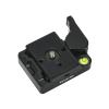 323 RC2 Quick Release Plate Adapter, Rapid Connect Adapter with Quick Release Plate Compatible for Manfrotto Monopod, Manfrotto Tripod Ball Head and Tripod view 1