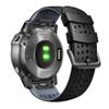 NotoCity for Garmin Fenix 5X Fenix 7X Sport Silicone Watch Band 26mm Replacement Strap for Fenix 6X/6X Pro/5X Plus/Tactix 7 Pro/Enduro 2/Fenix 3/Descent Mk2 (Black-Gray) view 1