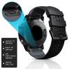 NotoCity for Garmin Fenix 5X Fenix 7X Sport Silicone Watch Band 26mm Replacement Strap for Fenix 6X/6X Pro/5X Plus/Tactix 7 Pro/Enduro 2/Fenix 3/Descent Mk2 (Black-Gray) view 4