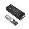 StarRoute Elenzk Micro Gigabit Fiber Media Converter, 10/100/1000Mbps Ethernet to SFP, 1310nm SM 20km, DC 5V USB-C Powered, Ultra Compact view 1