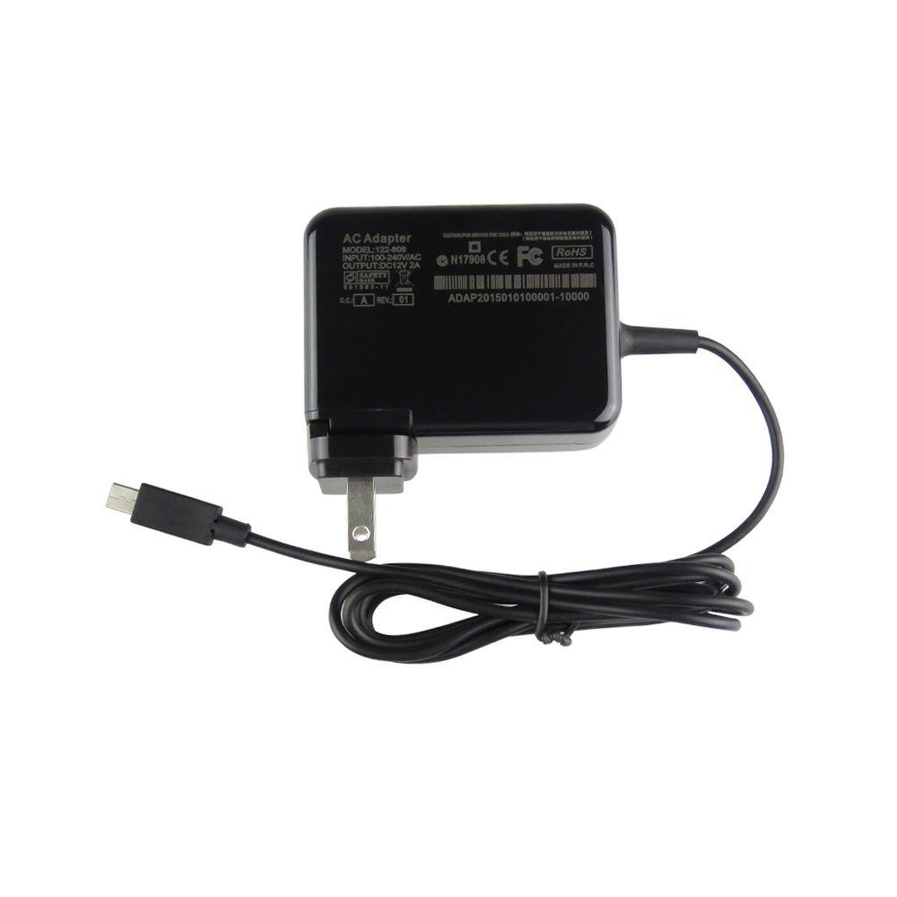 12V 2A 24W AC Adapter Charger Power for Asus Chromebook Flip C100 C100P C100PA C201 C201PA AD2055320 010LF ADP-24EW A 90XB02YN-MPW010 N24W-01