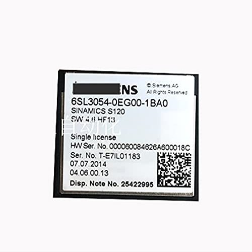 Davitu Remote Controls - 6SL3054-0EG00-1BA0 S120 CF card memory V4.6 6SL3O54OEGOO1BAO spot