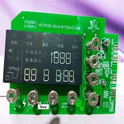 Davitu Remote Controls - washing machine computer board HT-PCB-169-A10175A-PC-V04 display A10175A-D-V04 good working