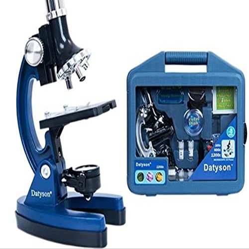 Davitu Remote Controls - 900X Metal Microscope Lab Set Electronic Digital Eyepiece for Children