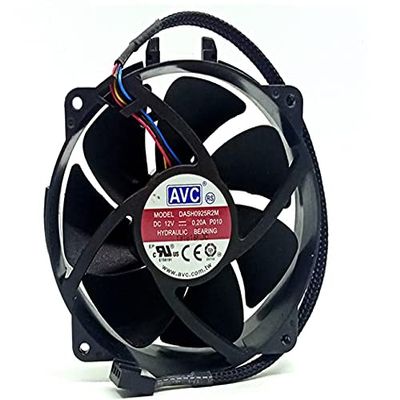 DASH0925R2M 12V 0.20A 9025 4-Wire Circular Cooling Fan