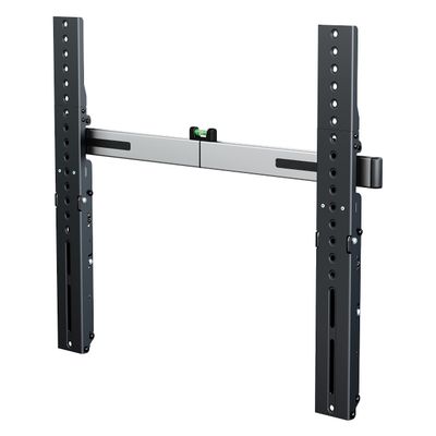 AVF JXPL601-A Super Slim TV Wall Mount w Advanced Tilt. Silver, Black. Fits 37", 39", 40", 42" 43", 46", 47", 50", 52", 55", 58", 60", 65", 70", 75", 80", 82", 85", 86", 88", 90", to 132lbs
