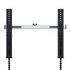 AVF JXPL601-A Super Slim TV Wall Mount w Advanced Tilt. Silver, Black. Fits 37", 39", 40", 42" 43", 46", 47", 50", 52", 55", 58", 60", 65", 70", 75", 80", 82", 85", 86", 88", 90", to 132lbs view 2