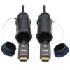 Tripp Lite HDMI Fiber Active Optical Cable Armored Hooded 4K 60Hz M/M 70M (P568FA-70M-WR) view 1