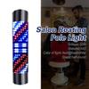 DNYSYSJ Barber Shop LED Pole Light,Hair Salon Outdoor Retro Barbershop Pole Illuminating Rotating Stripes Wall-Mounted Lamp Waterproof Barber Light Red Blue White 110V view 4
