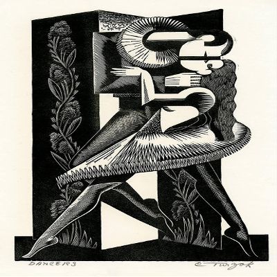 Charles Turzak : Dancers : 1925 : Archival Quality Art Print