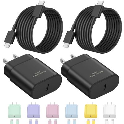 Type C Charger Fast Charging for iPhone 17 16 15,USB C Samsung Chargers Block 25W Super Fast Chargers for Samsung Galaxy S25/S24 S23 S22 S21/iPhone Air/17/17 Pro Max/iPhone 16/16 Pro Max/15 Pro Max
