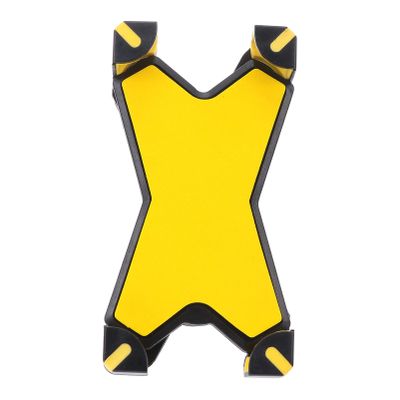 BESPORTBLE 1pc Bike Phone Mount Handlebar Holder Rotation Compatible Smartphones Easy Installation Suitable for Cycling and Navigation Yellow