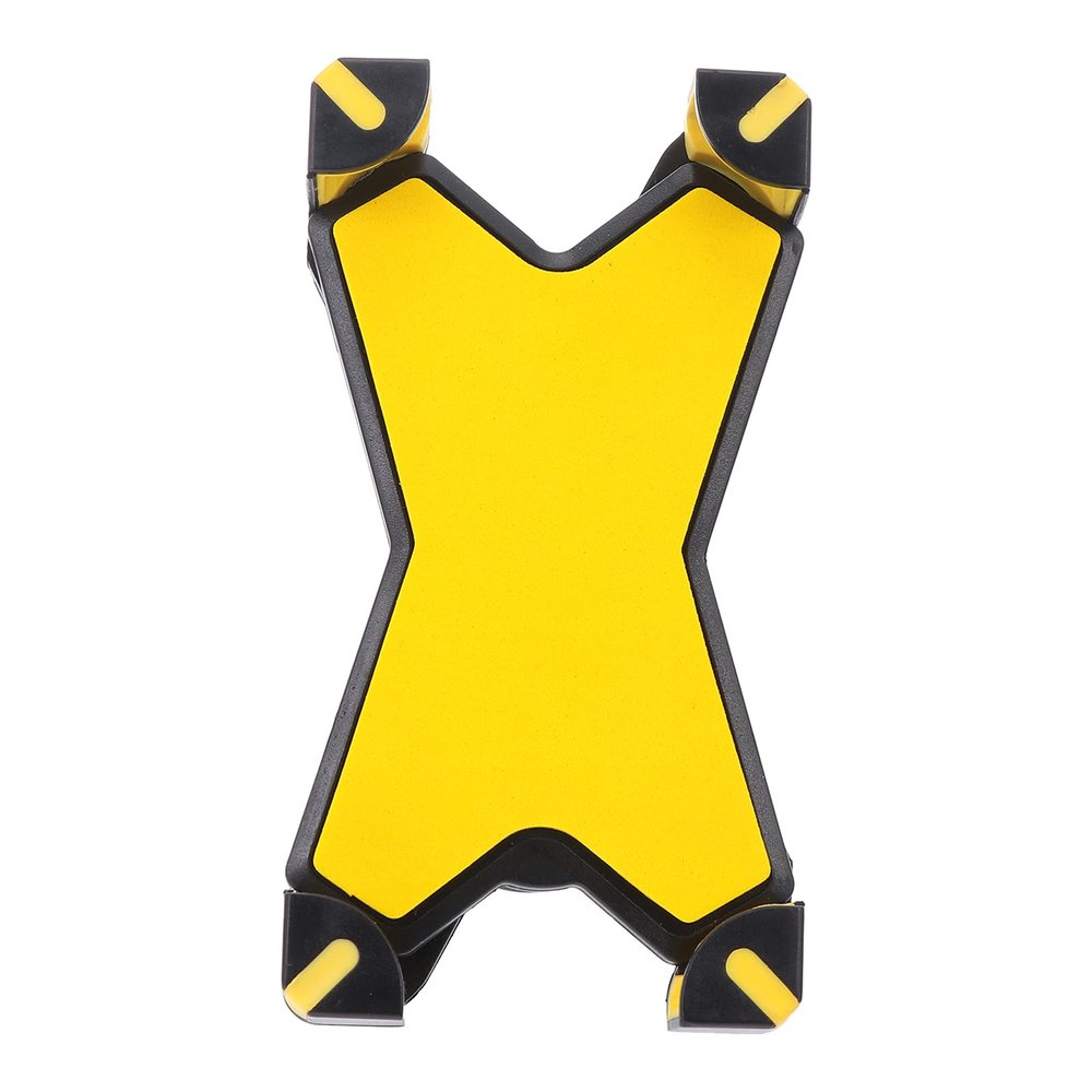BESPORTBLE 1pc Bike Phone Mount Handlebar Holder Rotation Compatible Smartphones Easy Installation Suitable for Cycling and Navigation Yellow