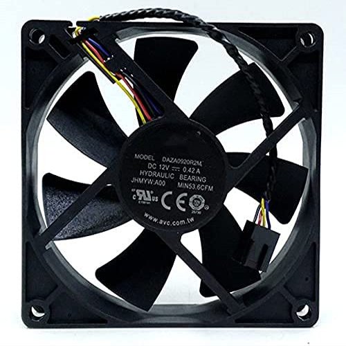 DAZA0920R2M 12V 0.42A 909020mm 4-pin Chassis Cooling Fan