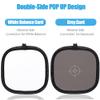 Small Grey White Balance Card 18% and Grey Reference Reflector Board with Carrying Bag Photography Card Custom Calibration Camera Checker Video, DSLR and Film view 2