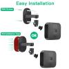 2Pack Adjustable Security Wall Mount Bracket for Blink Outdoor 2K+ / Outdoor 4 (4th Gen) / (3rd Gen), Blink XT / XT2 / Mini, Perfect View Angle for Your Surveillance Camera - Black view 3
