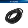 Bettomshin 1Pcs 19.68Ft Length 0.56Inch ID Corrugated Tube, Wire Conduit, Not-Split Flexible Bellows Tube Pipe Polypropylene PP for Pond Liquid Air Conditioner Cable Cover Sleeve Black view 4