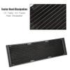 12 Pipe Heat Exchanger Radiator, Liquid Cooler with Water Separator, G1/4Thread Copper Fin Water Cooler Tube for PC CPU Water Cool System Computer(360mm) view 3