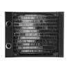 12 Pipe Heat Exchanger Radiator, Liquid Cooler with Water Separator, G1/4Thread Copper Fin Water Cooler Tube for PC CPU Water Cool System Computer(120mm) view 1